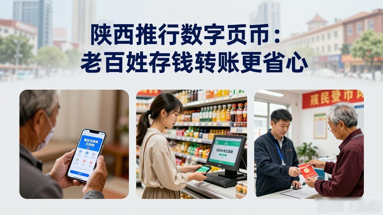 数字人民币陕西落地_陕西区推行数字货币_中小商户数字货币结算