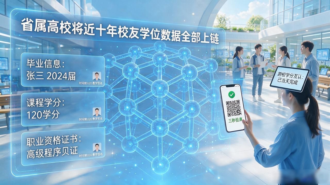 学历防伪数字记录_区块链和教育革命_教育区块链学历认证